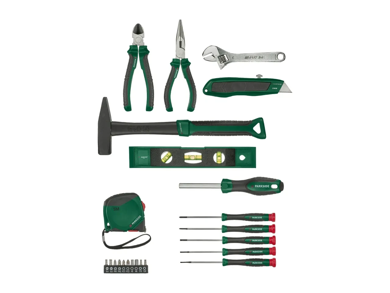 PARKSIDE Tool Kit, 23 Piece Set