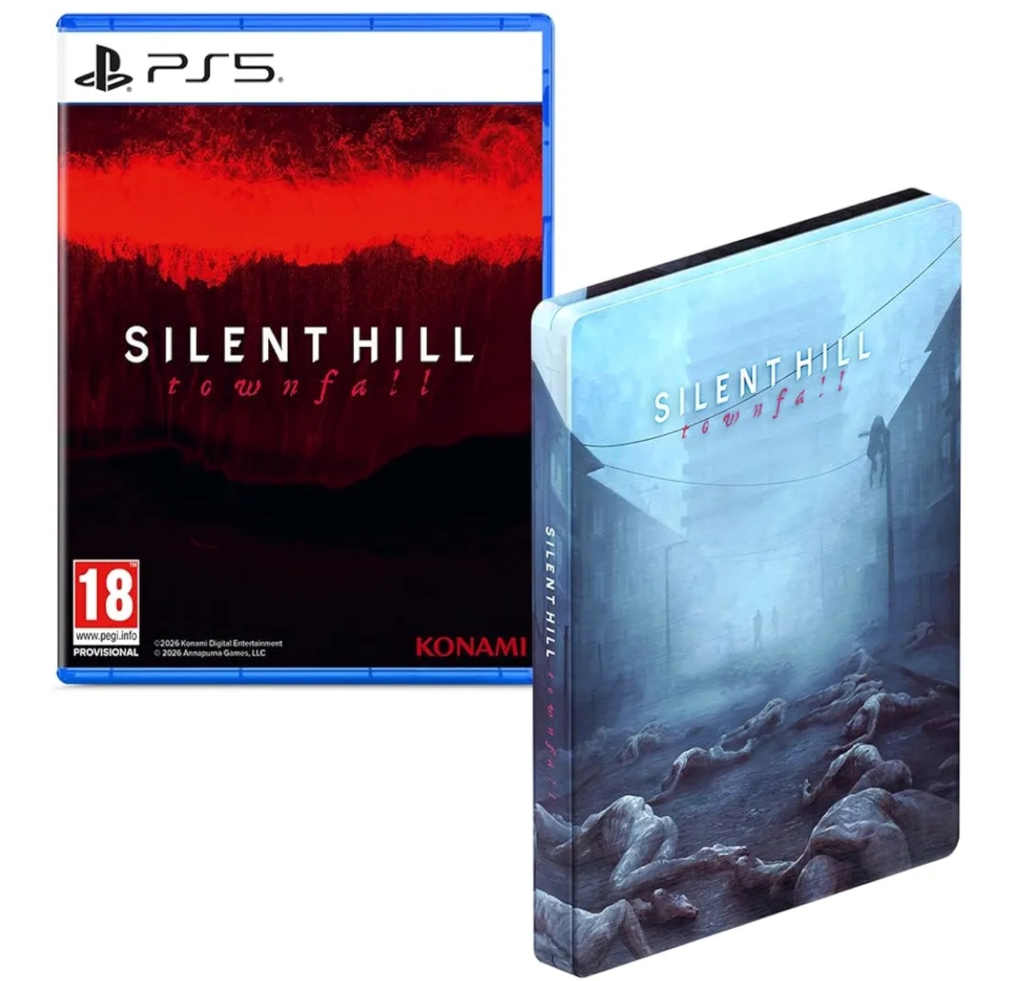 Silent Hill Townfall Steelbook Bundle - PS5 : Amazon.co.uk: PC & Video Games