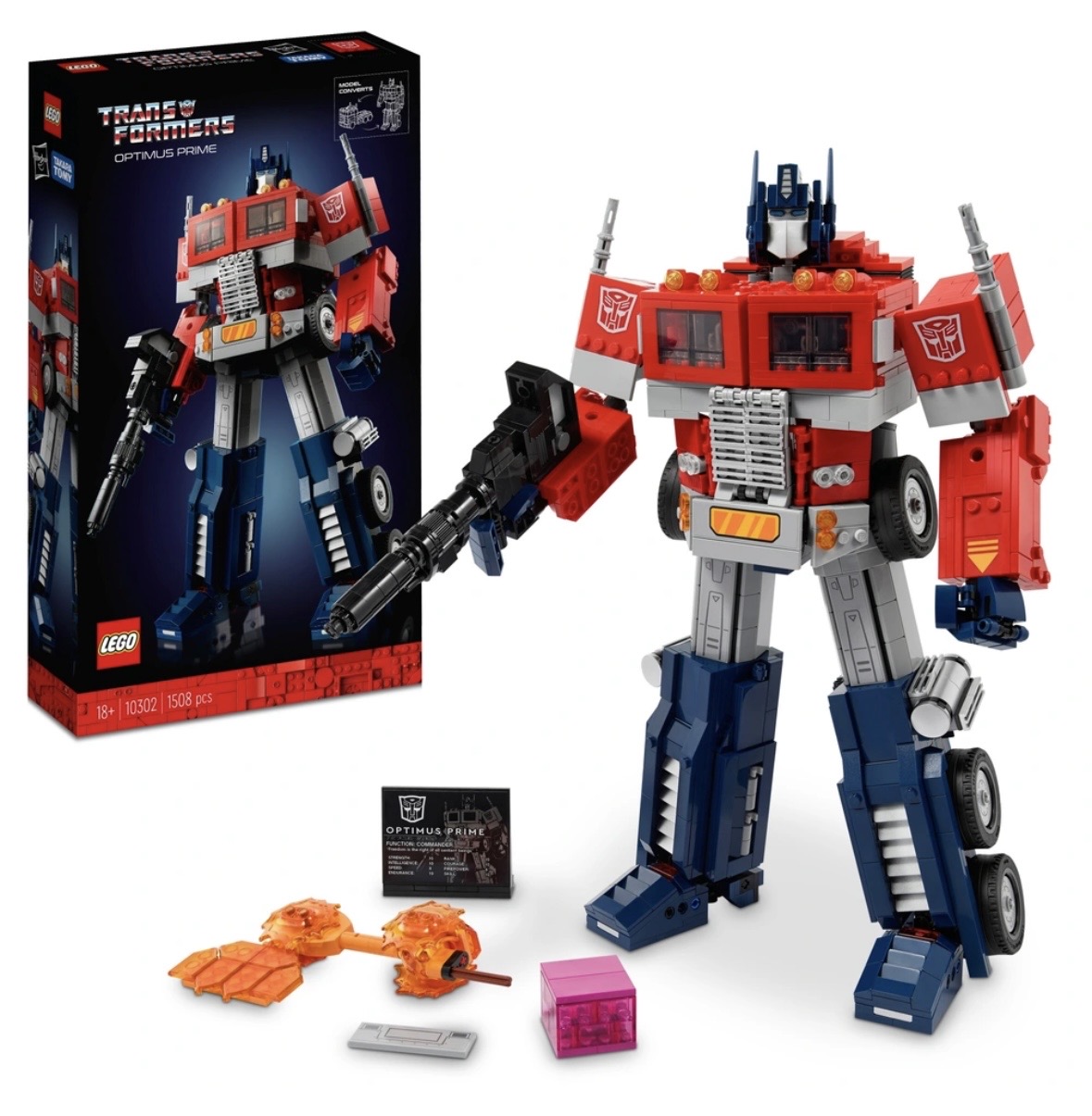 LEGO Icons 10302 Transformers Optimus Prime