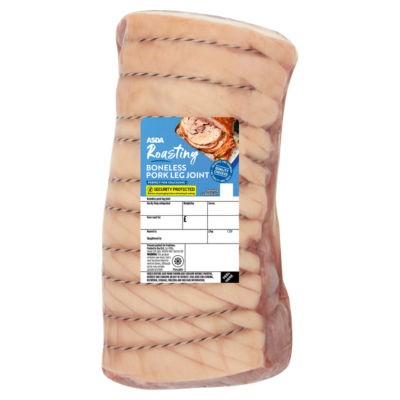 ASDA Roasting Boneless Pork Leg Joint, Typically 1.9KG