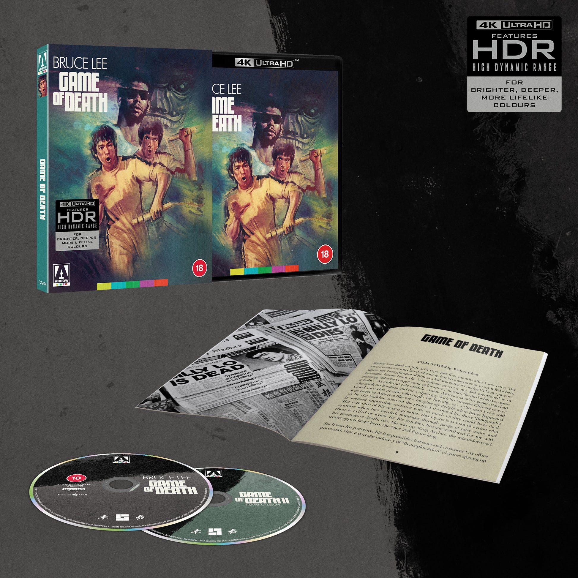 Game of Death - Arrow Video 4K UHD Blu-ray Limited Edition