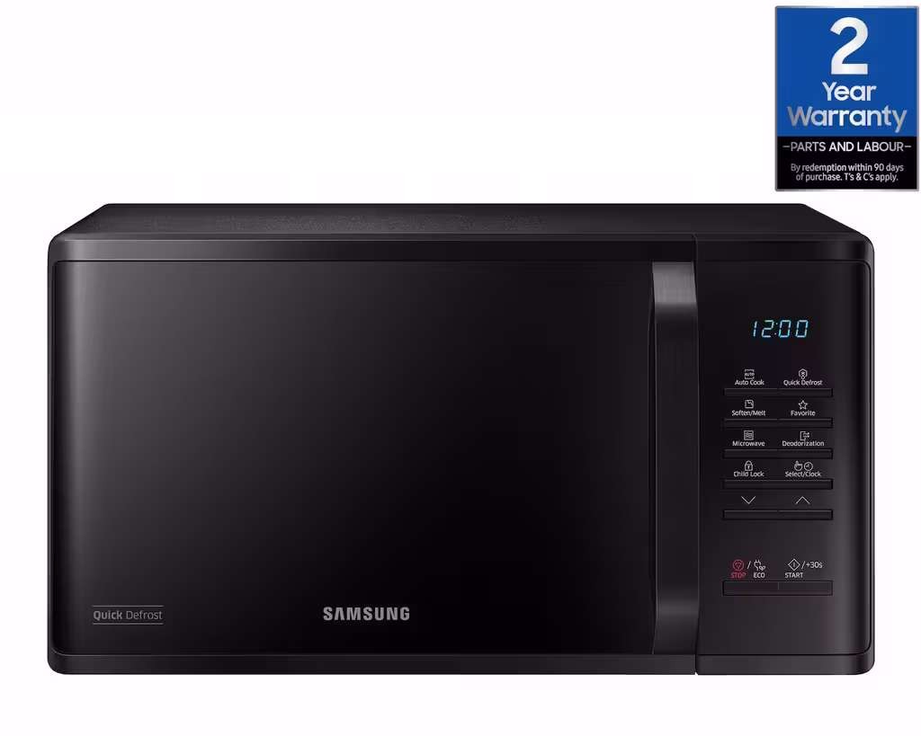 Samsung Ceramic Enamel Solo 23L Microwave Oven MS23K3513AK