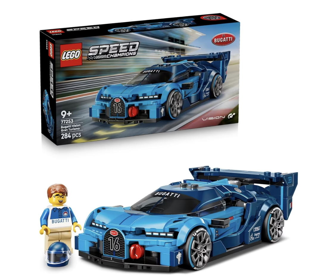LEGO Speed Champions Bugatti Vision GT Hyper Sports Car 77253