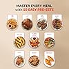 Breville Halo Flexi Air Fryer & Large Mesh Tray | Digital Dual Air Fryer Oven | 11L: Serves 10+ | FryBakeGrillRoast & Reheat | 2400 W | Save £65 a Year on Energy Bills* | Black [VDF138]