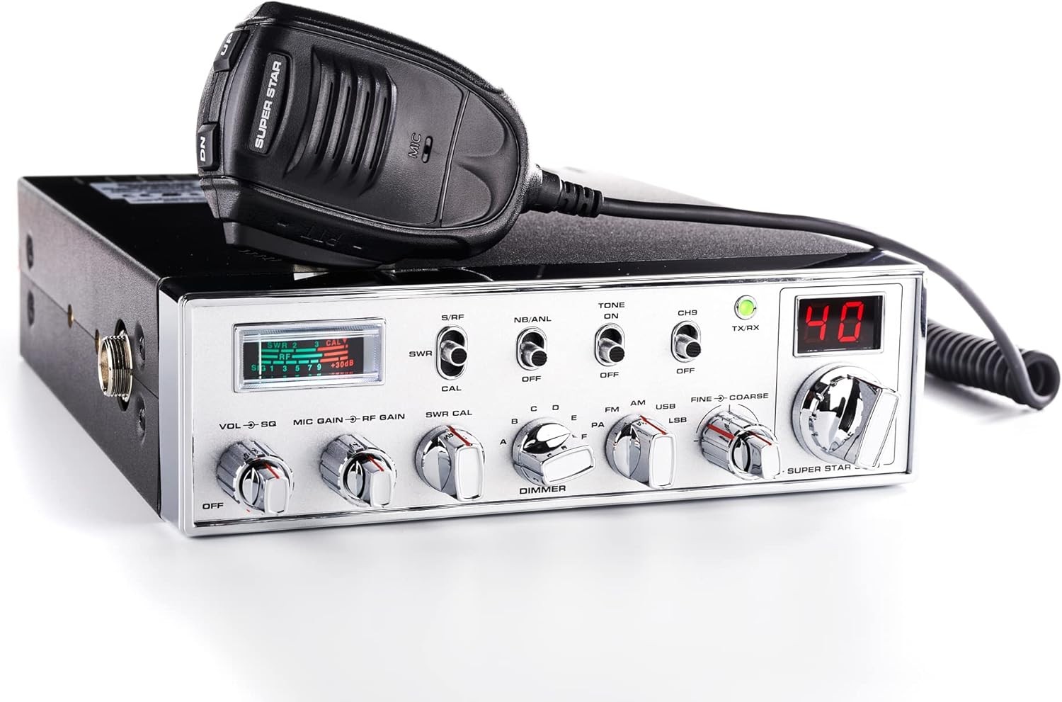 Super Star 3900 New Version Mobile CB-27 Transceiver AM/FM/USB/LSB European Multinorm