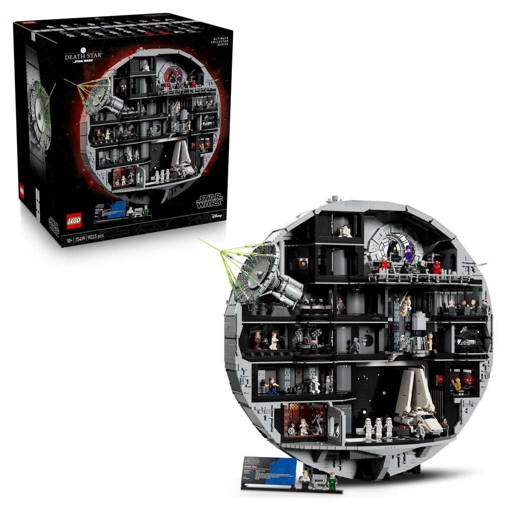 LEGO Star Wars 75419 UCS Death Star set, good deal for Prime members