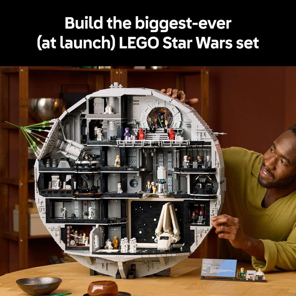 LEGO Star Wars 75419 UCS Death Star set, good deal for Prime members