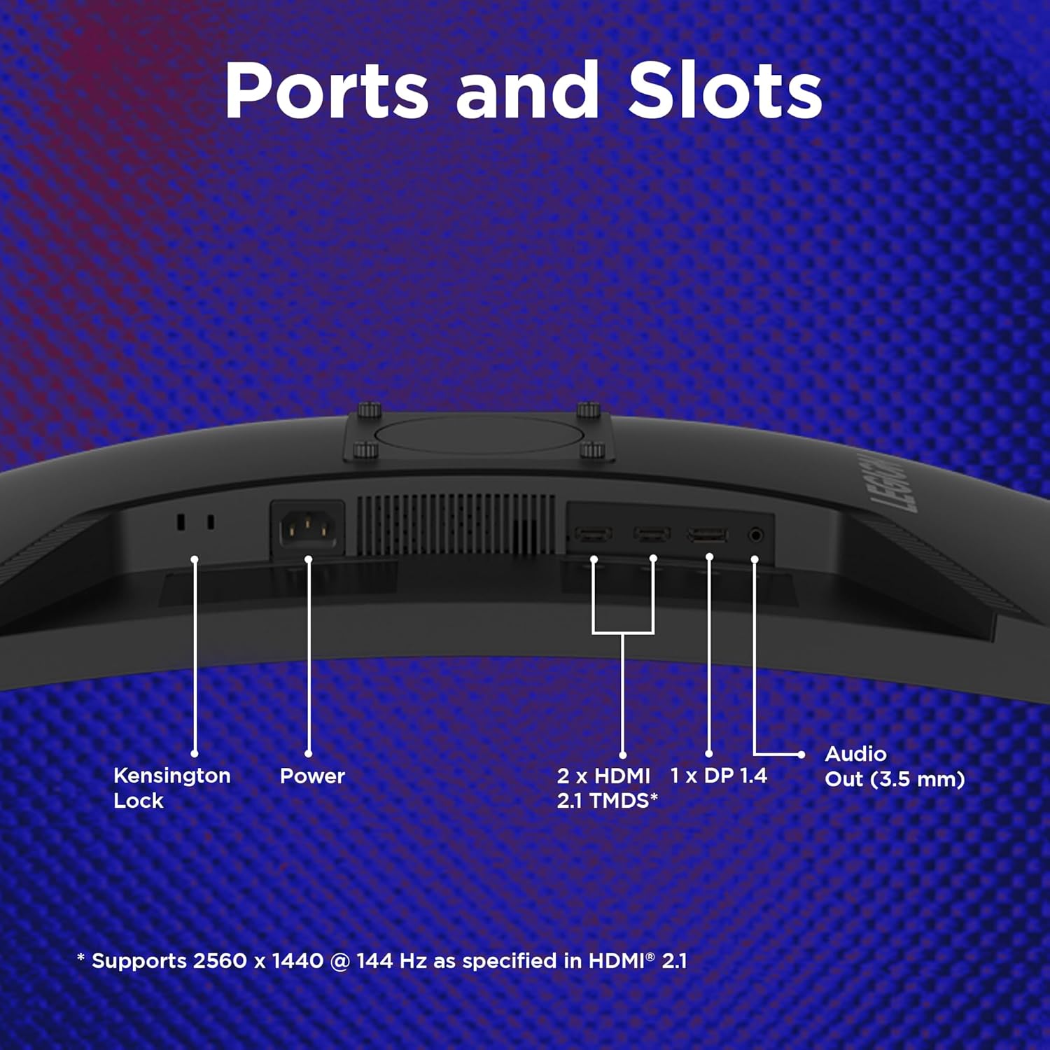 Lenovo Legion R27qc-30 | 27" QHD Curved Gaming Monitor | 180Hz, 0.5ms MPRT, Speakers, EyeSafe, VESA : Amazon.co.uk: Computers & Accessories