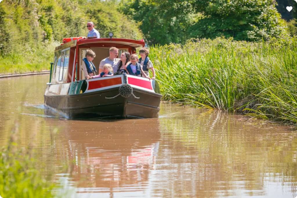 1-Day Canal Boat Hire for Up to 10 People, 11 UK Locations, ABC Boat Hire