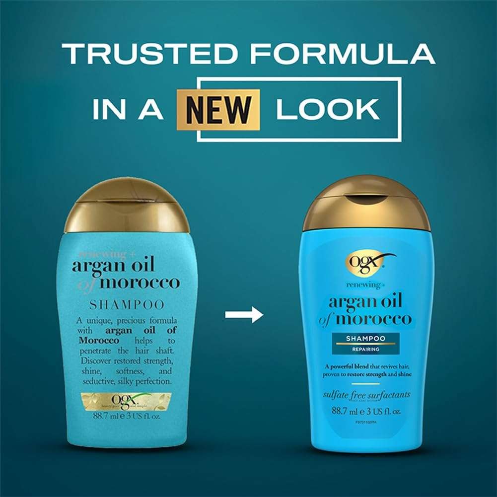OGX Renewing Argan Oil Shampoo 88.7ml, 95p or 85p S&S, nice little saving