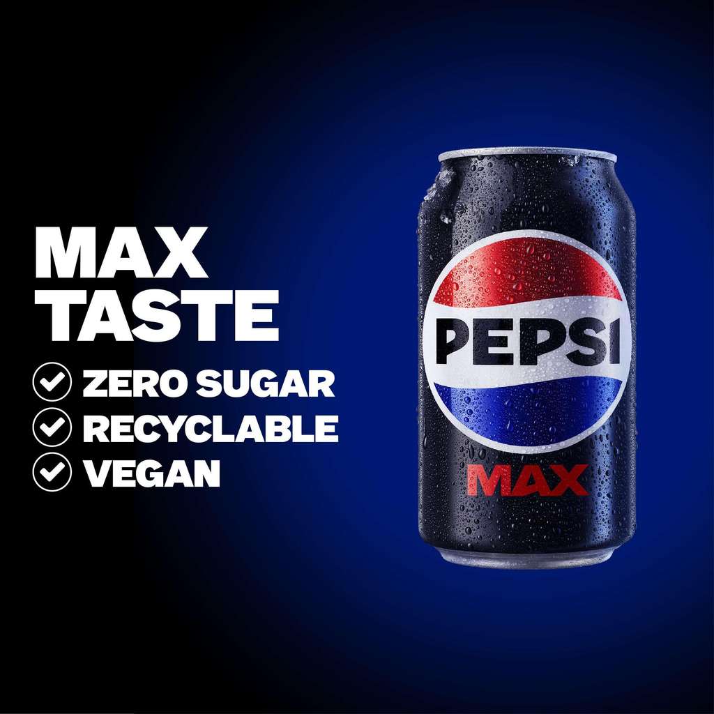 Pepsi Max No Sugar 24x330ml cans, great S&S prices £6.65 / £5.95