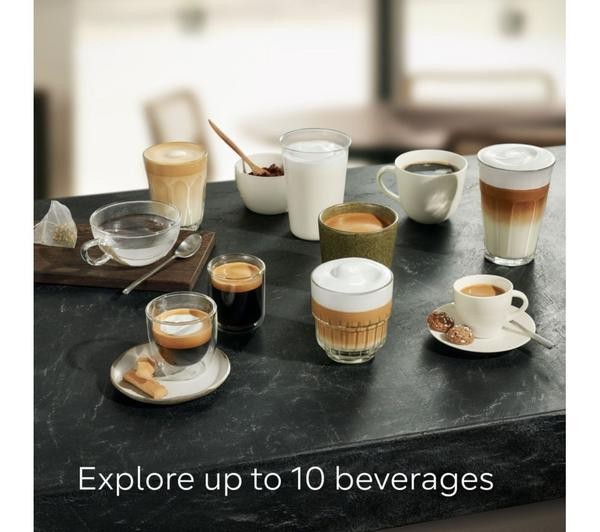 Siemens TP513GB9 EQ500 Bean to Cup Fully Automatic Coffee Machine, Piano Black