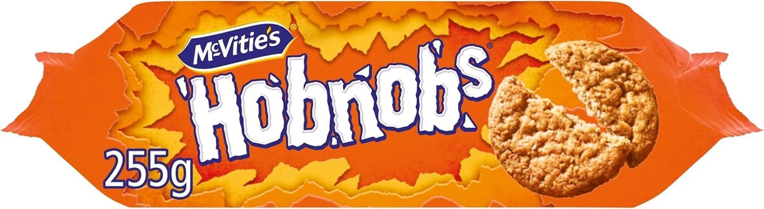 4 x McVitie's Hobnobs Biscuits The Oaty One 255g (£3.36 / £2.88 on S&S)