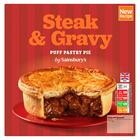 Sainsbury's Steak and Gravy Puff Pastry Pie 500g