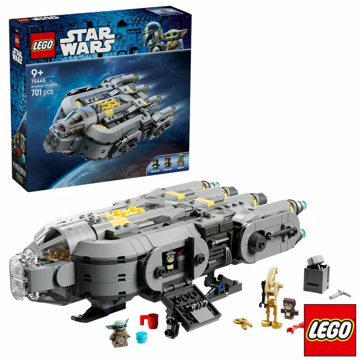 LEGO Star Wars Anzellan Starship, Model 75445, 9+ Years