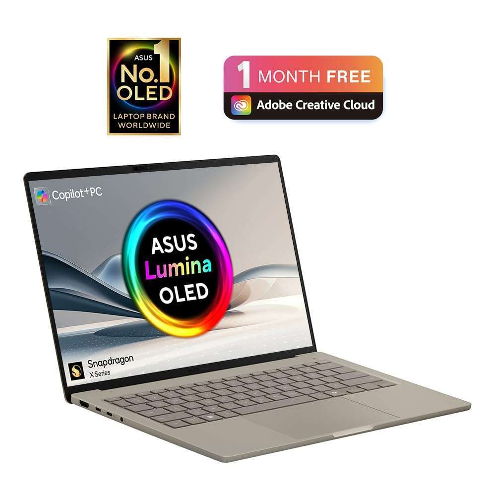 ASUS Zenbook A14 Copilot+ PC (Snapdragon X, 16GB, 1TB SSD, 14" OLED) with discount