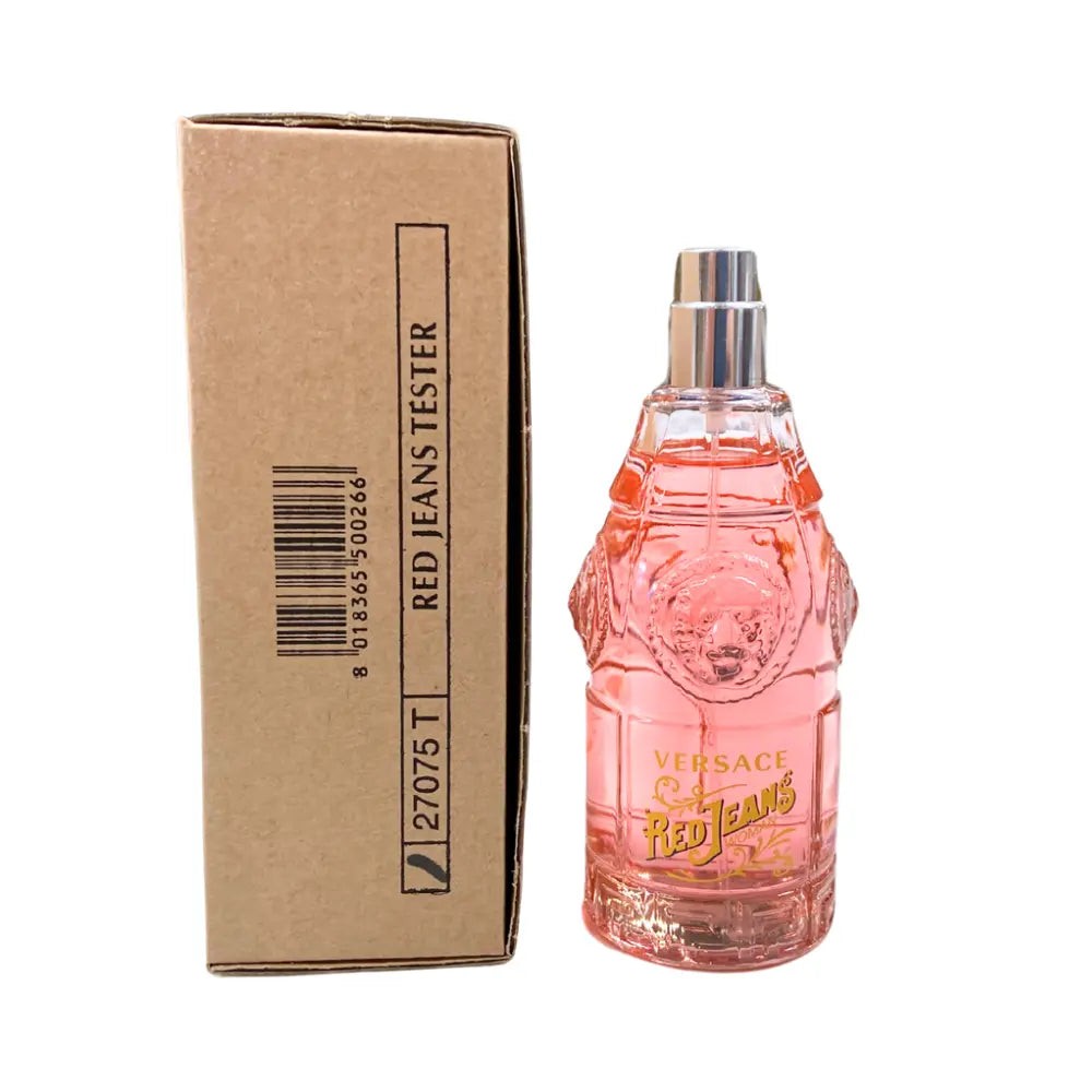 Versace Red Jeans Eau de Toilette Spray 75ml for Her Tester NO LID