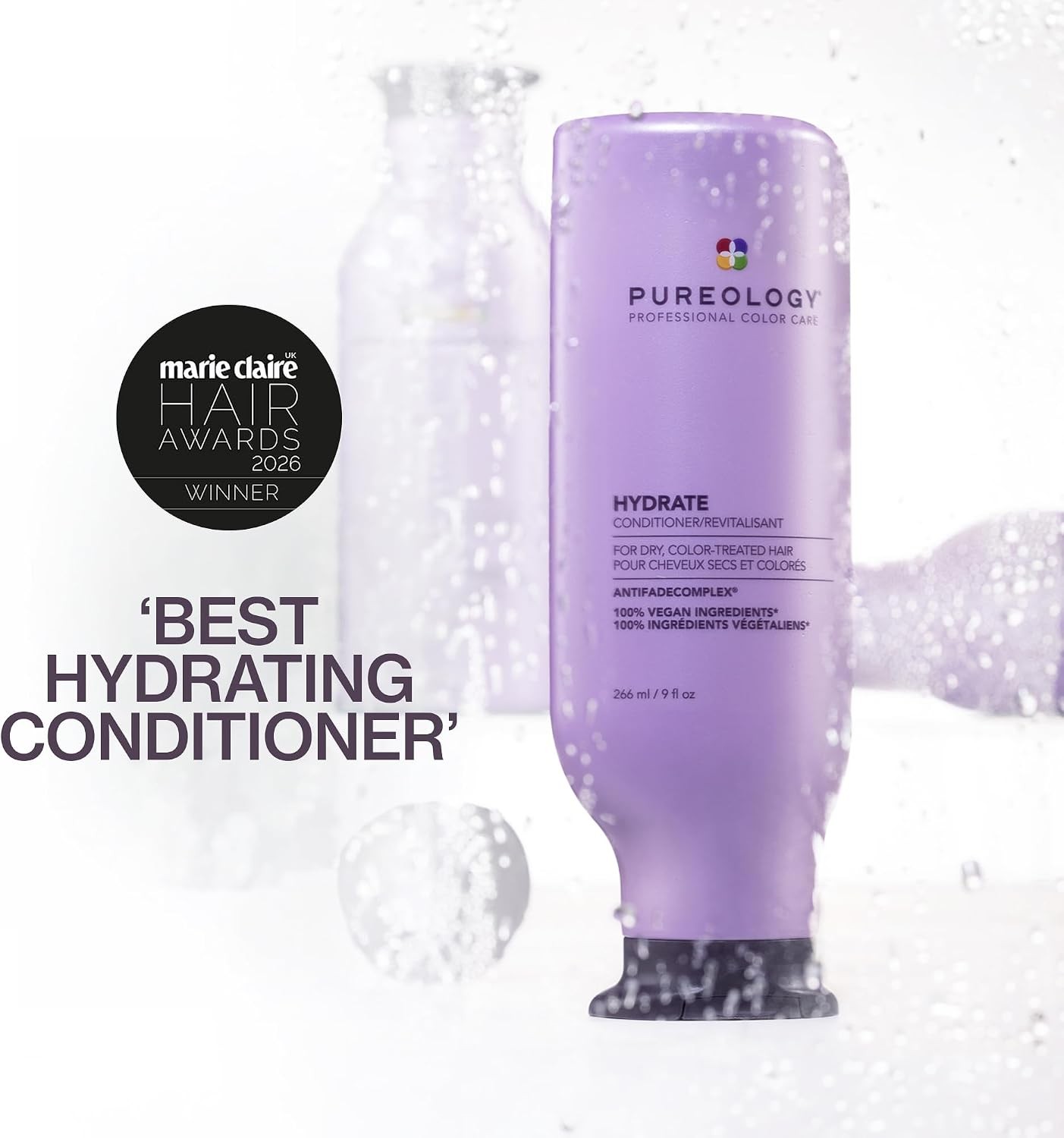Pureology Hydrate Nourishing Shampoo, 266ml