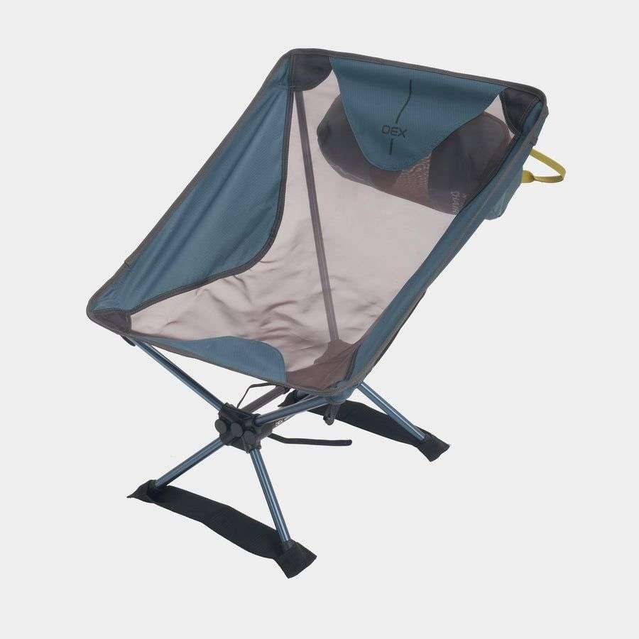 Pair of OEX Uktralite Camping Chairs, seems to be with membership