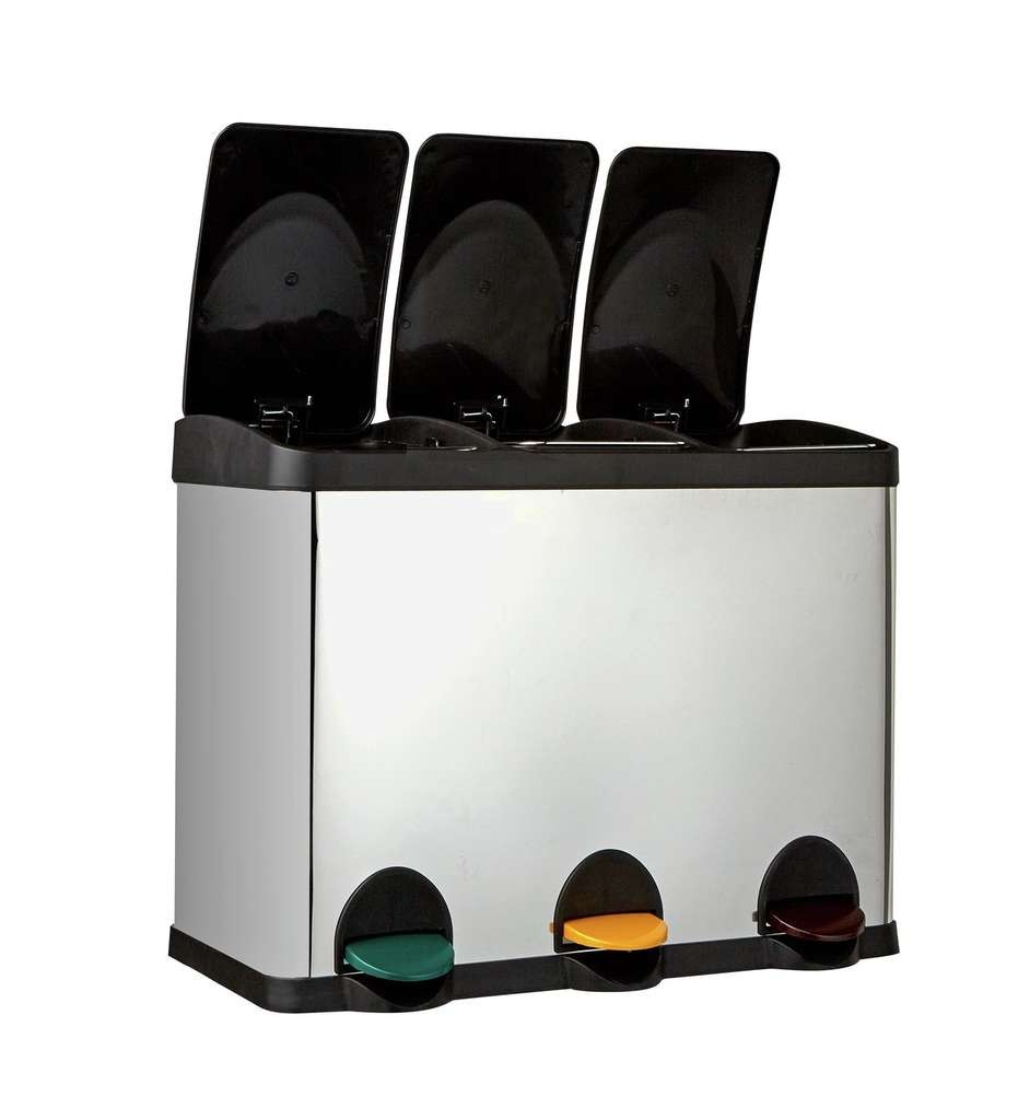 Habitat 45 Litre Triple Compartment Recycling Bin