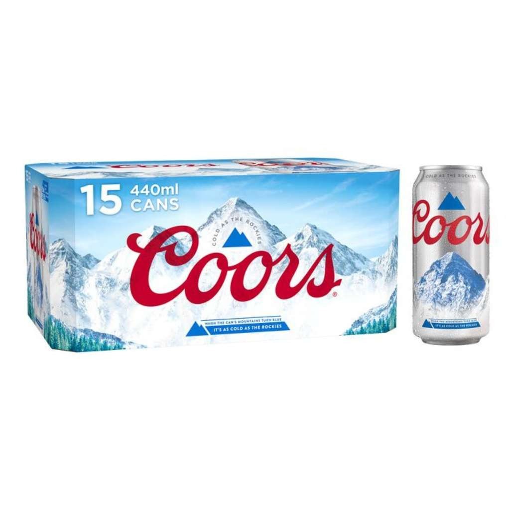 Good price on Coors Lager Beer 15 x 440ml, £8.55 (£7.65 S&S)