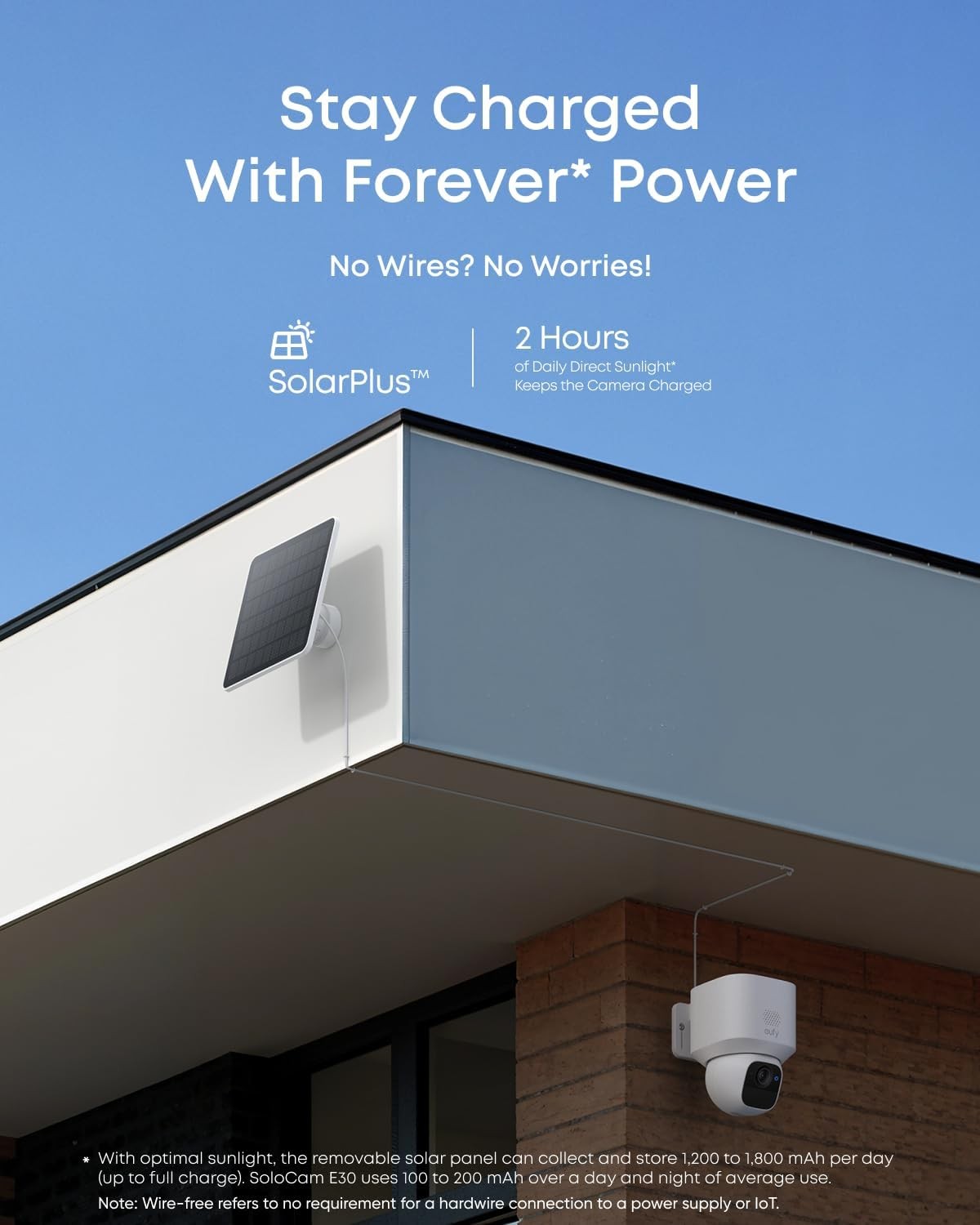 Eufy SoloCam E30 2K Wireless Outdoor Solar Security Camera