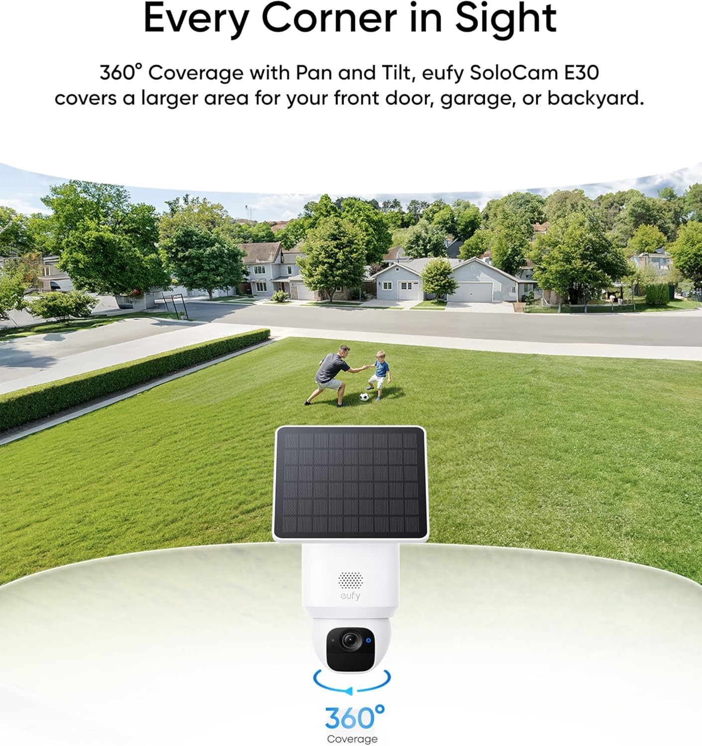 Eufy SoloCam E30 2K Wireless Outdoor Solar Security Camera