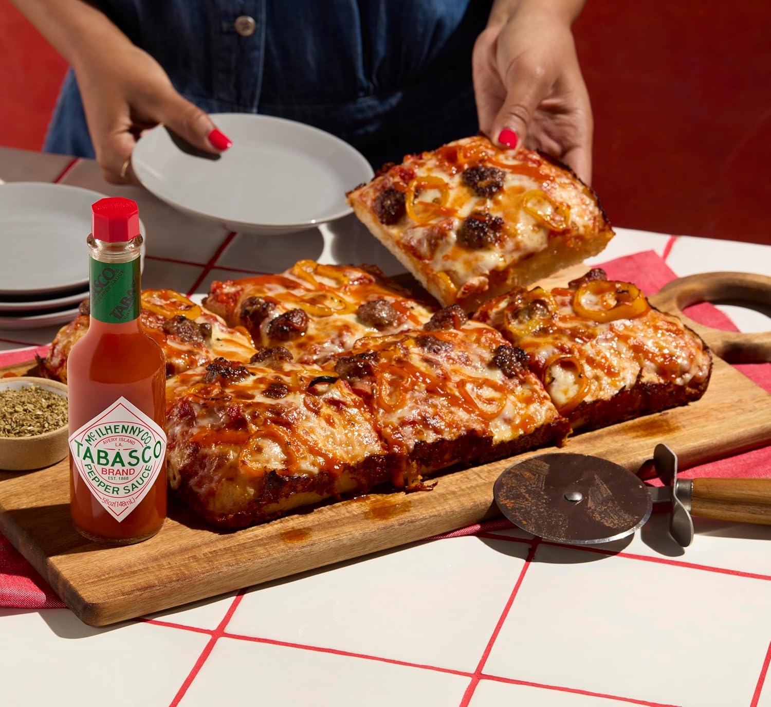 Tabasco Original Red Pepper Hot Sauce 57ml | Authentic & Classic Flavour Perfect for Spicing Up Any Dish