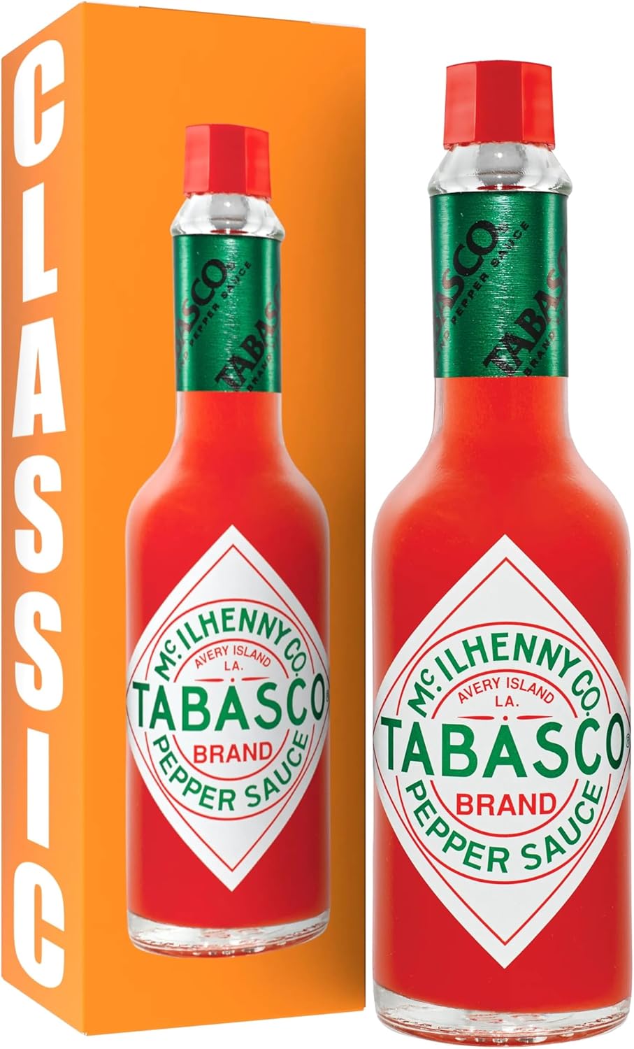 Tabasco Original Red Pepper Hot Sauce 57ml | Authentic & Classic Flavour Perfect for Spicing Up Any Dish