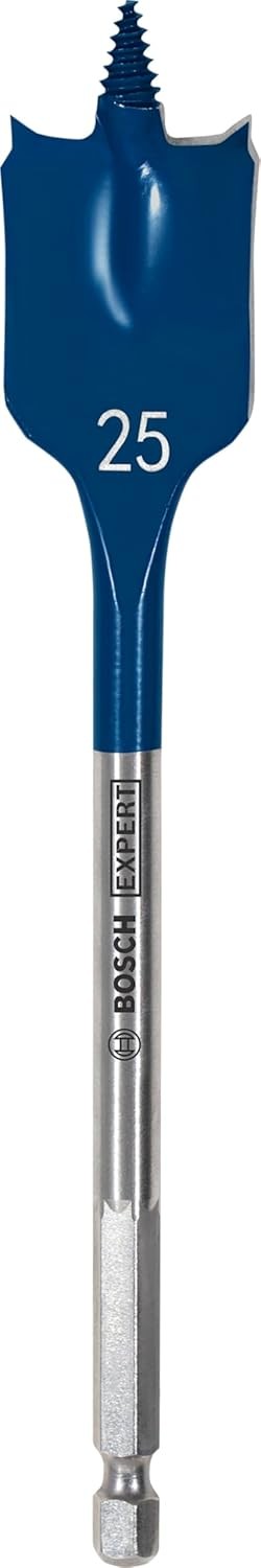 Expert Self Cut Speed Spade Bit, 25mm x 152mm, Hex Shank, 1 Pc