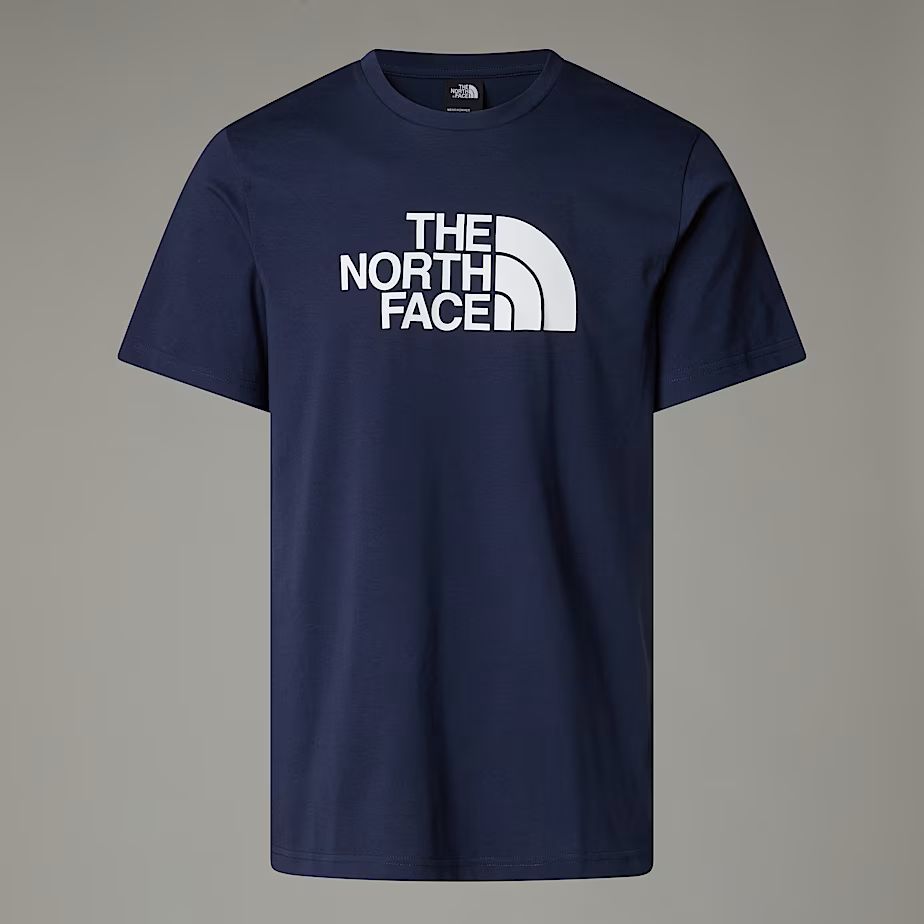 The North Face: Men's Easy T-Shirt: SIZE L/XXRegular: An easy fit that's true to size The Easy T-Shirt, made from reliably soft cotton, is your go-to for pretty much any kind of easy-going activity.L