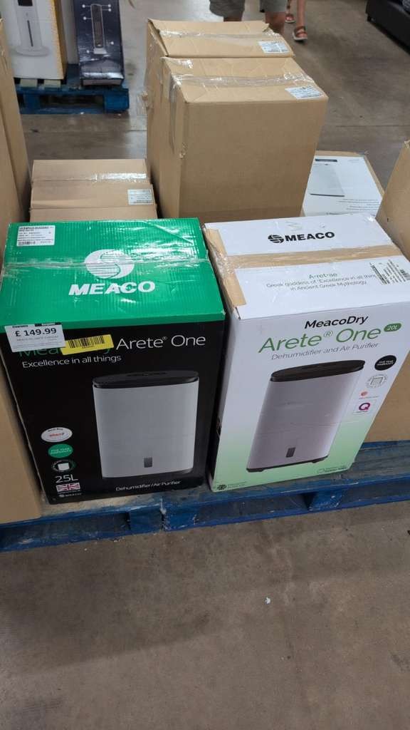 Meaco Dry Arete One 25 Litre Dehumidifier, Refurbished, Instore Clearance, Walsall