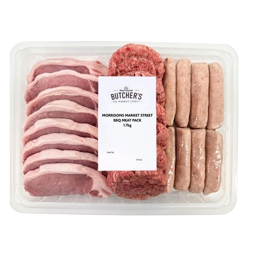 Morrisons Market Street BBQ Meat Pack 1.7kg