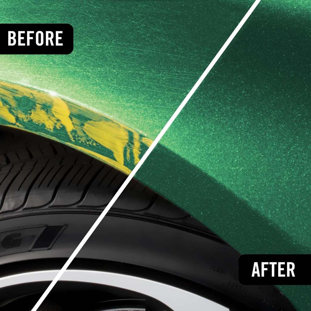 Turtle Wax 50935 Heavy Duty Scratch Repair (207ml), also renews paintwork with Platelet Tech