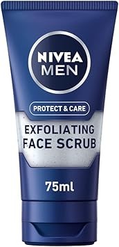 NIVEA MEN Protect & Care Exfoliating Face Scrub 75ml. Good clean feel with aloe vera