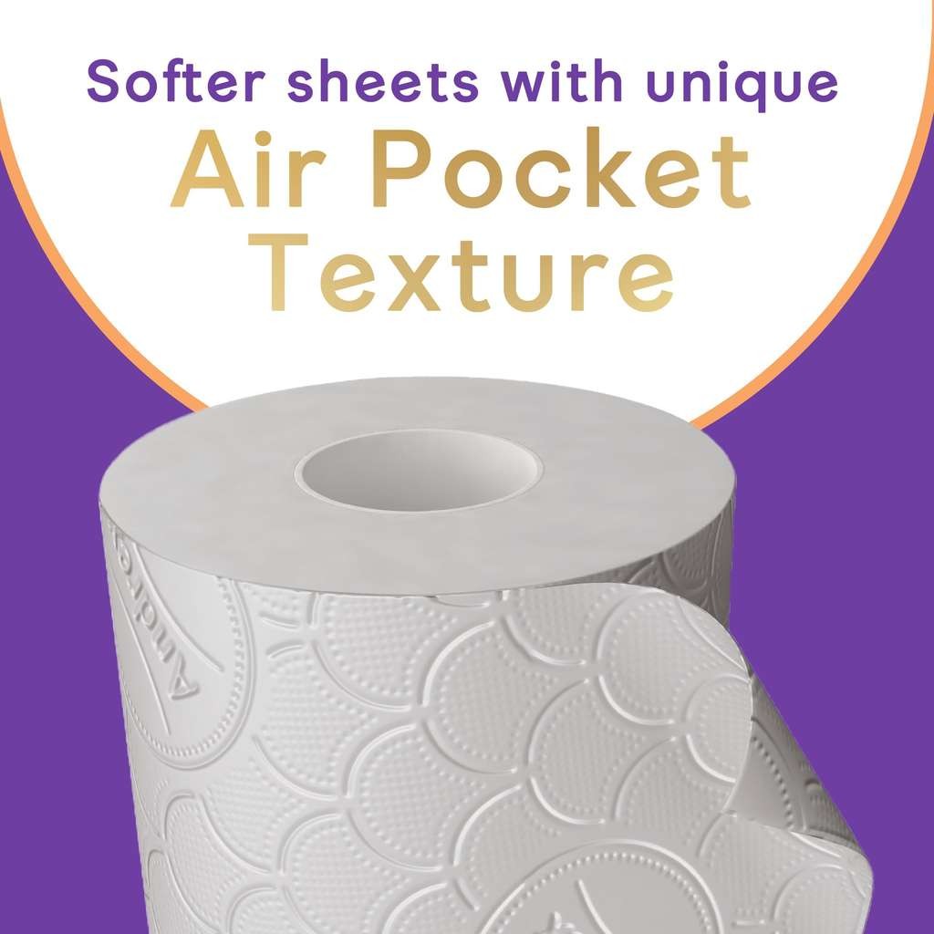 Andrex Ultimate Quilt Toilet Roll, 36 Toilet Rolls, 3-Ply, Bulk Buy