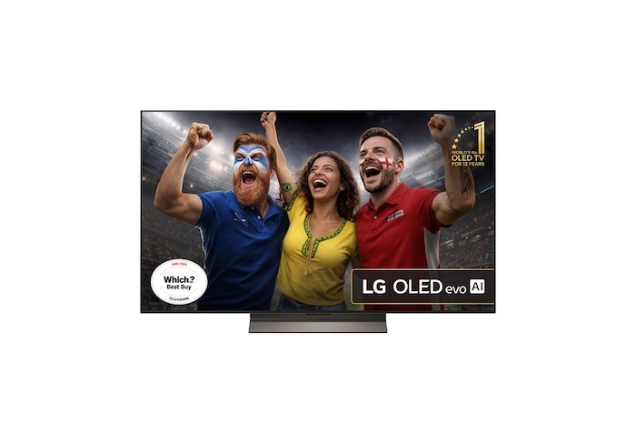 55 inch LG OLED evo AI C5 4K Smart TV 2025