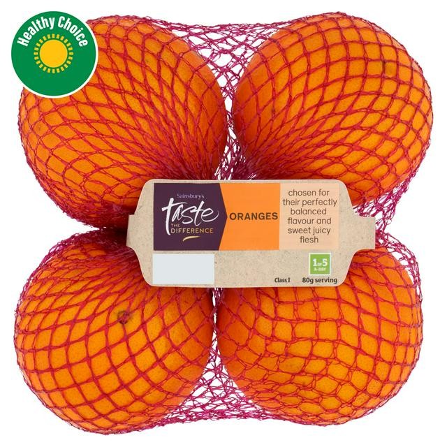 Sainsbury's Oranges, Taste the Difference x4