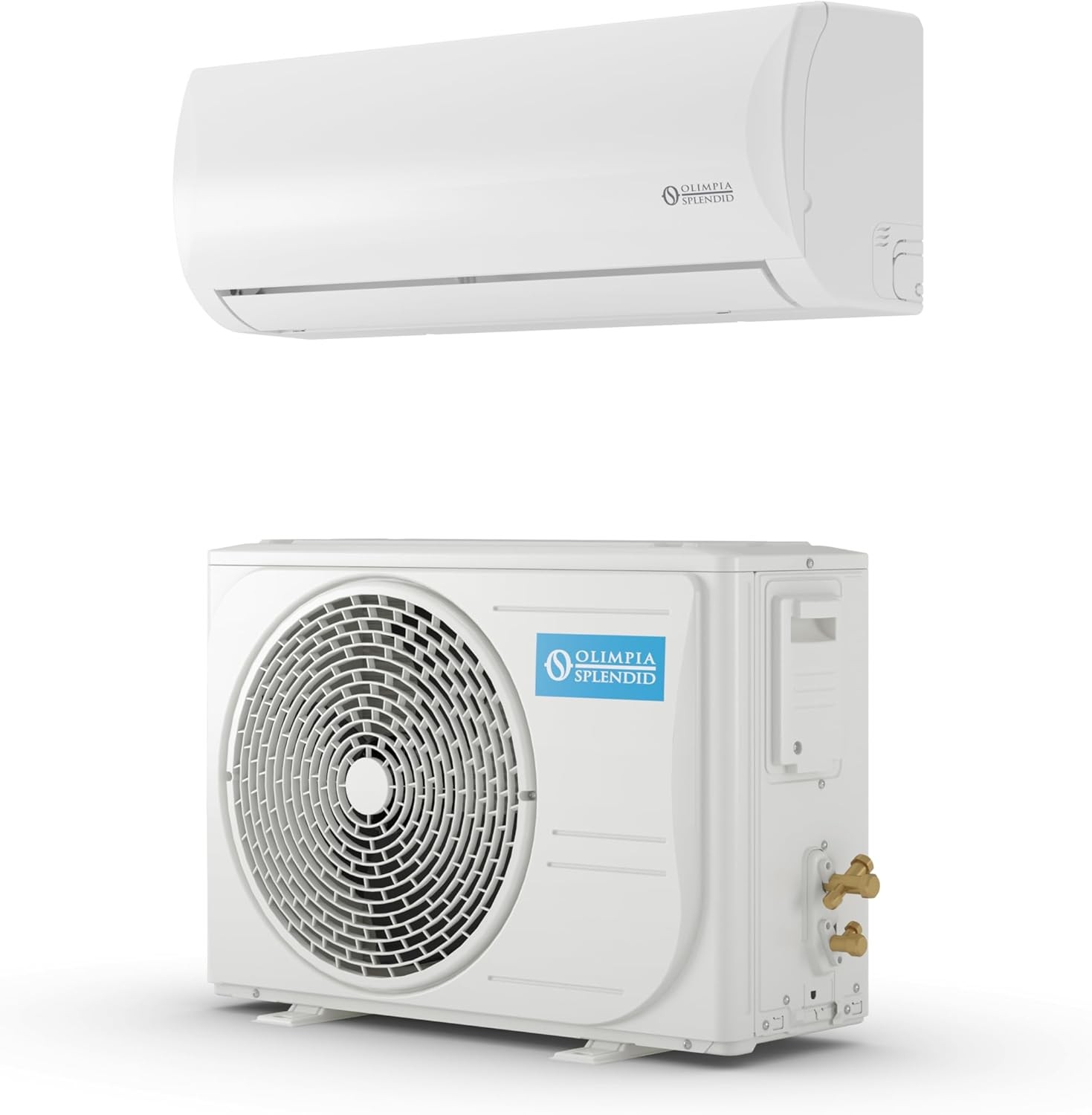 Olimpia Splendid Mystral S1 E 9 Air Conditioning, 9,000 btu/h, Monosplit Inverter, Gas R32, Class A++/A+, Cooling, Heating, Dehumidification, Ventilation, Integrated Wi-Fi