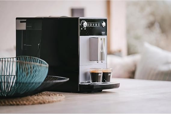 Melitta Automatic Espresso Machine, Purista Model, F230-101, Silver, 6766667