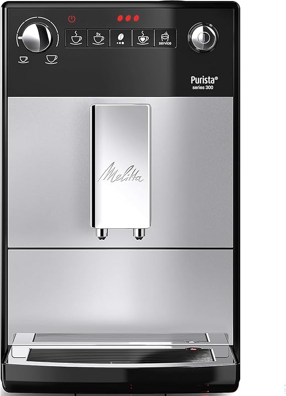 Melitta Automatic Espresso Machine, Purista Model, F230-101, Silver, 6766667