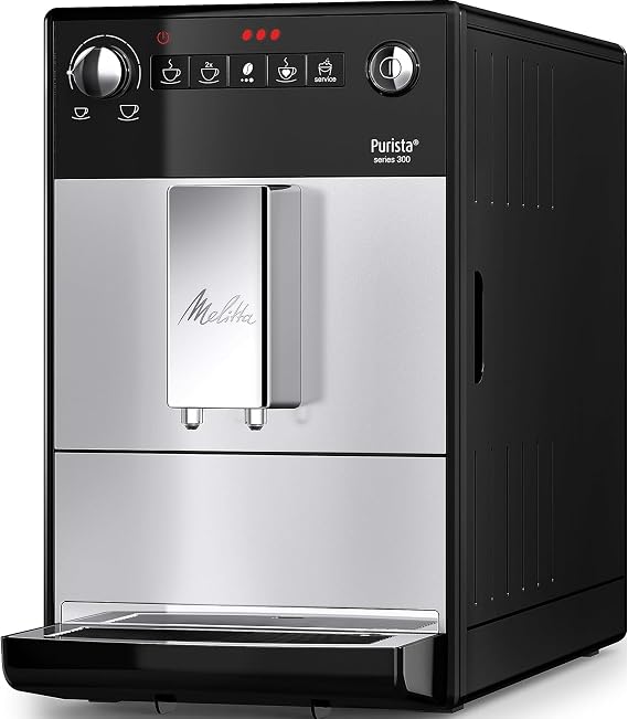 Melitta Automatic Espresso Machine, Purista Model, F230-101, Silver, 6766667