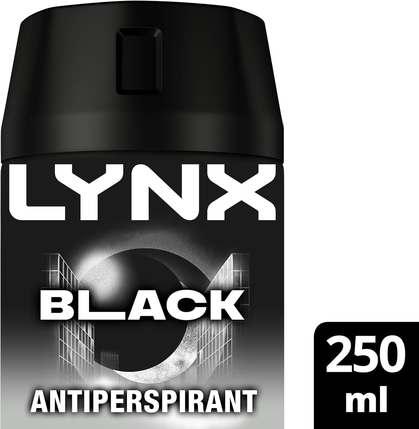 Lynx Black Anti-Perspirant Aerosol Men's Deodorant Spray, 250 ml