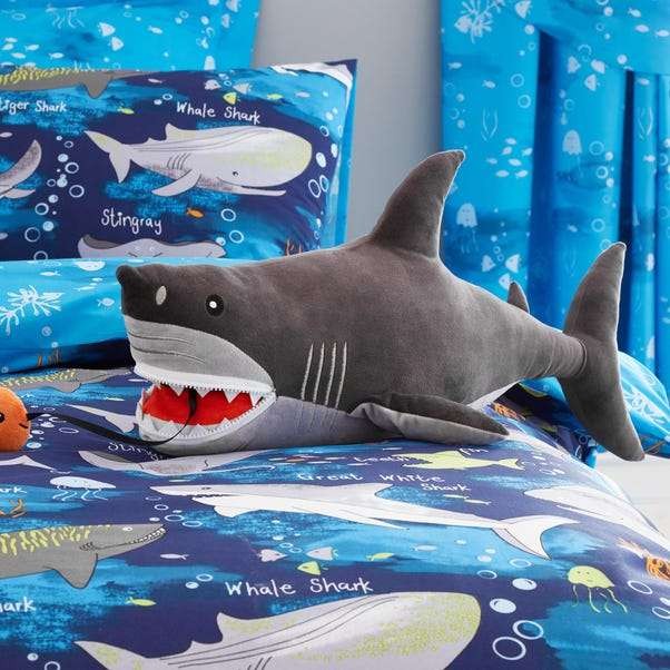 Lovely Dinosaur Plush (55x25cm) or Shark Plush (25x34cm), with free Click & Collect