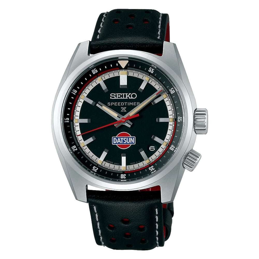 Seiko Prospex Speedtimer 'Motoring' European Exclusive 39mm, ivory dial, steel bracelet watch
