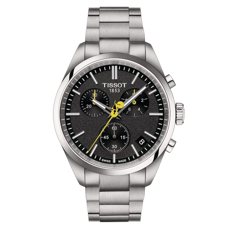 Tissot PR100 Tour De France Men's Stainless Steel Watch with Interchangeable Strap