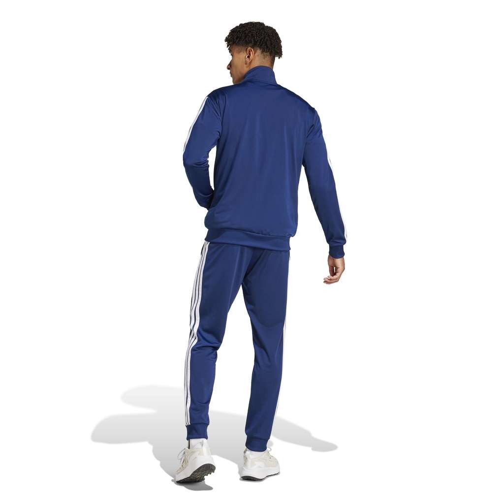adidas Sportswear men's 3 Stripes tracksuit in blue, size XL