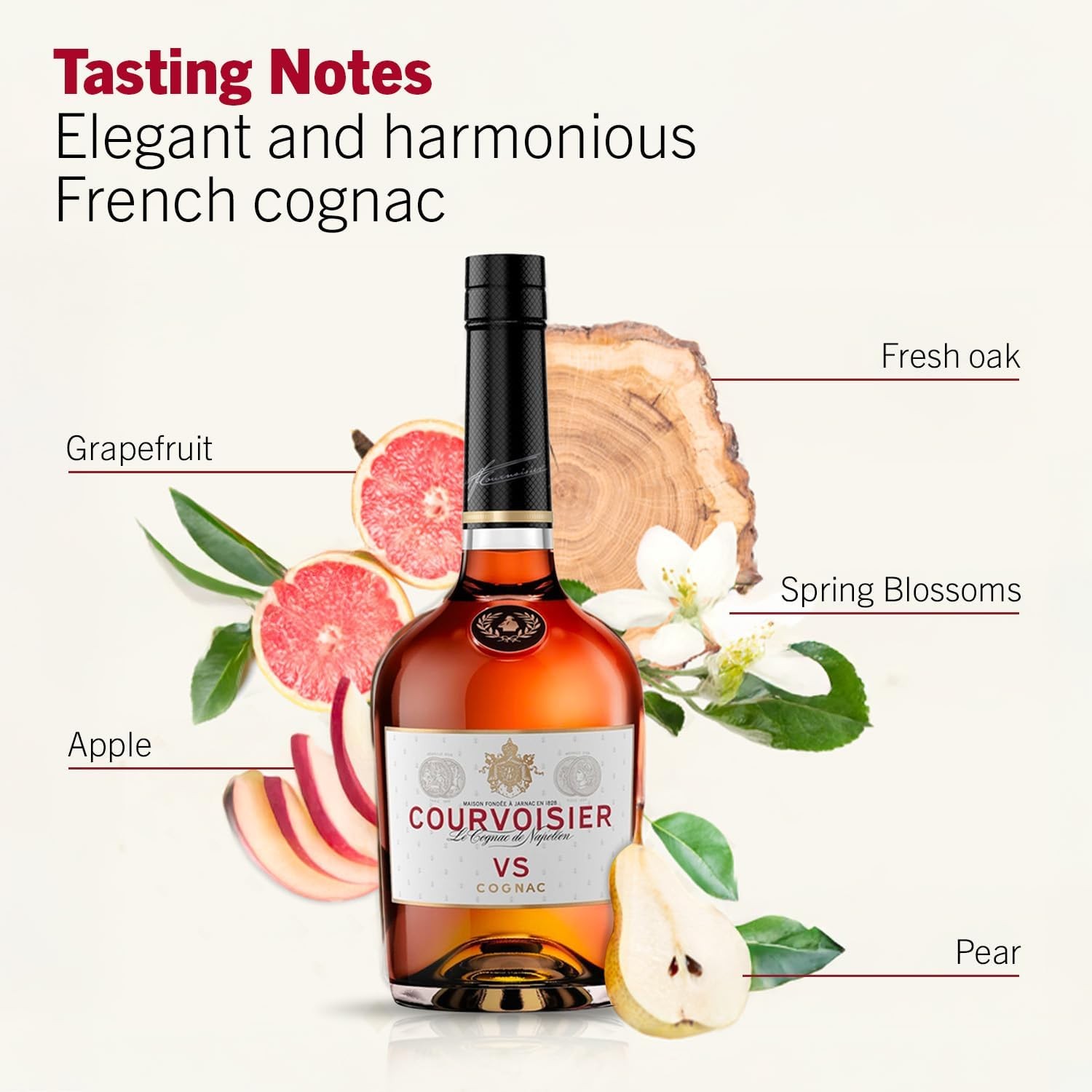 Courvoisier VS French Cognac Brandy 70cl