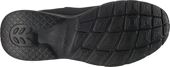 Skechers Men's Dynamight 2.0- Rayhill Trainers, Black, 10 UK