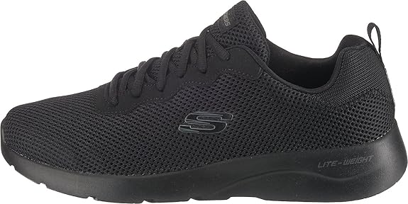 Skechers Men's Dynamight 2.0- Rayhill Trainers, Black, 10 UK